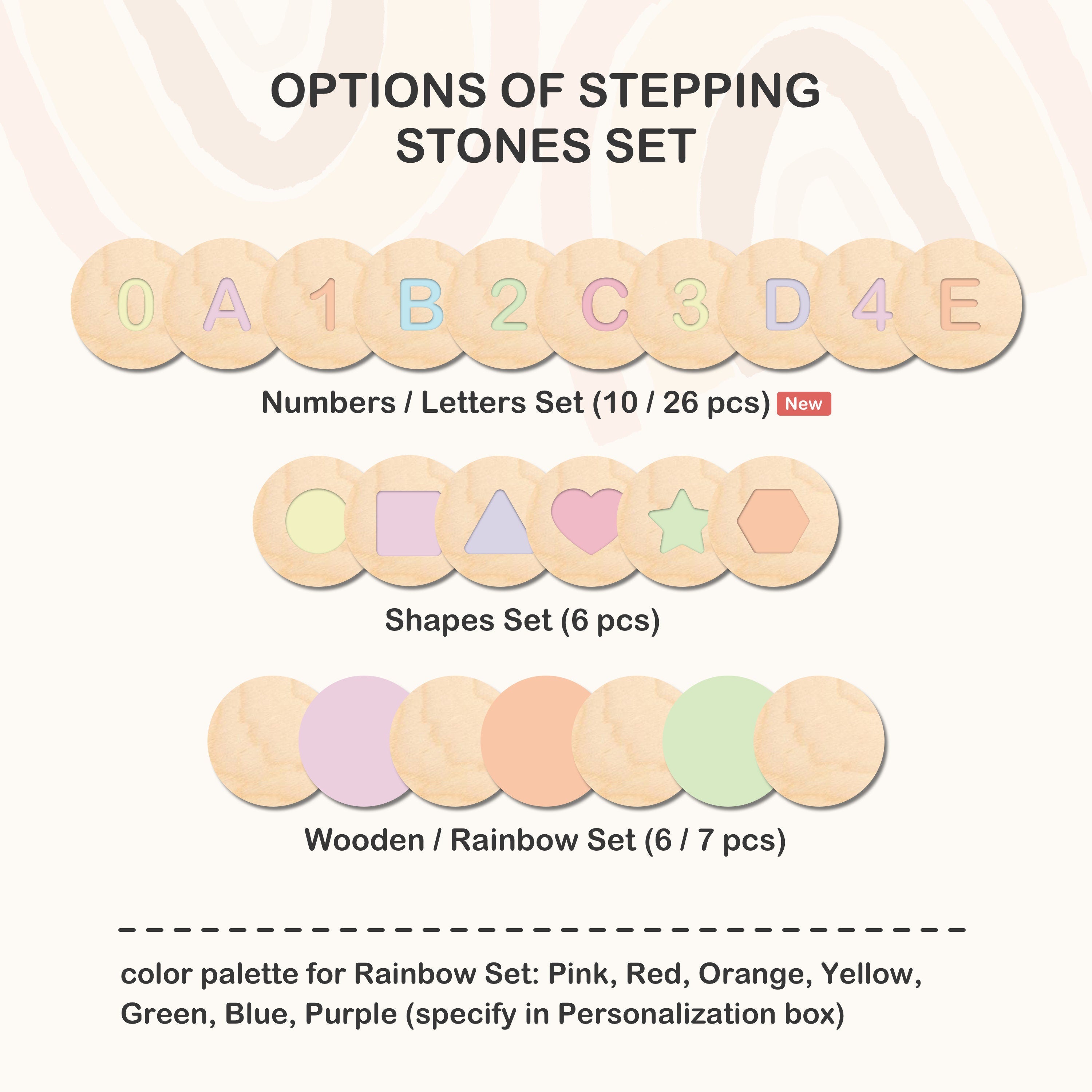Balance Beam Set + Stepping Stone Kid