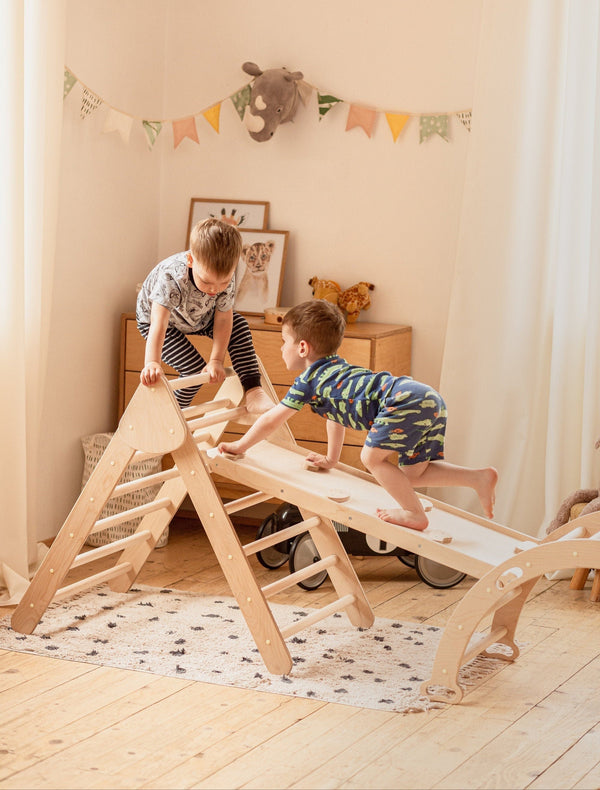 KinderClimb Montessori climbing set - complete view