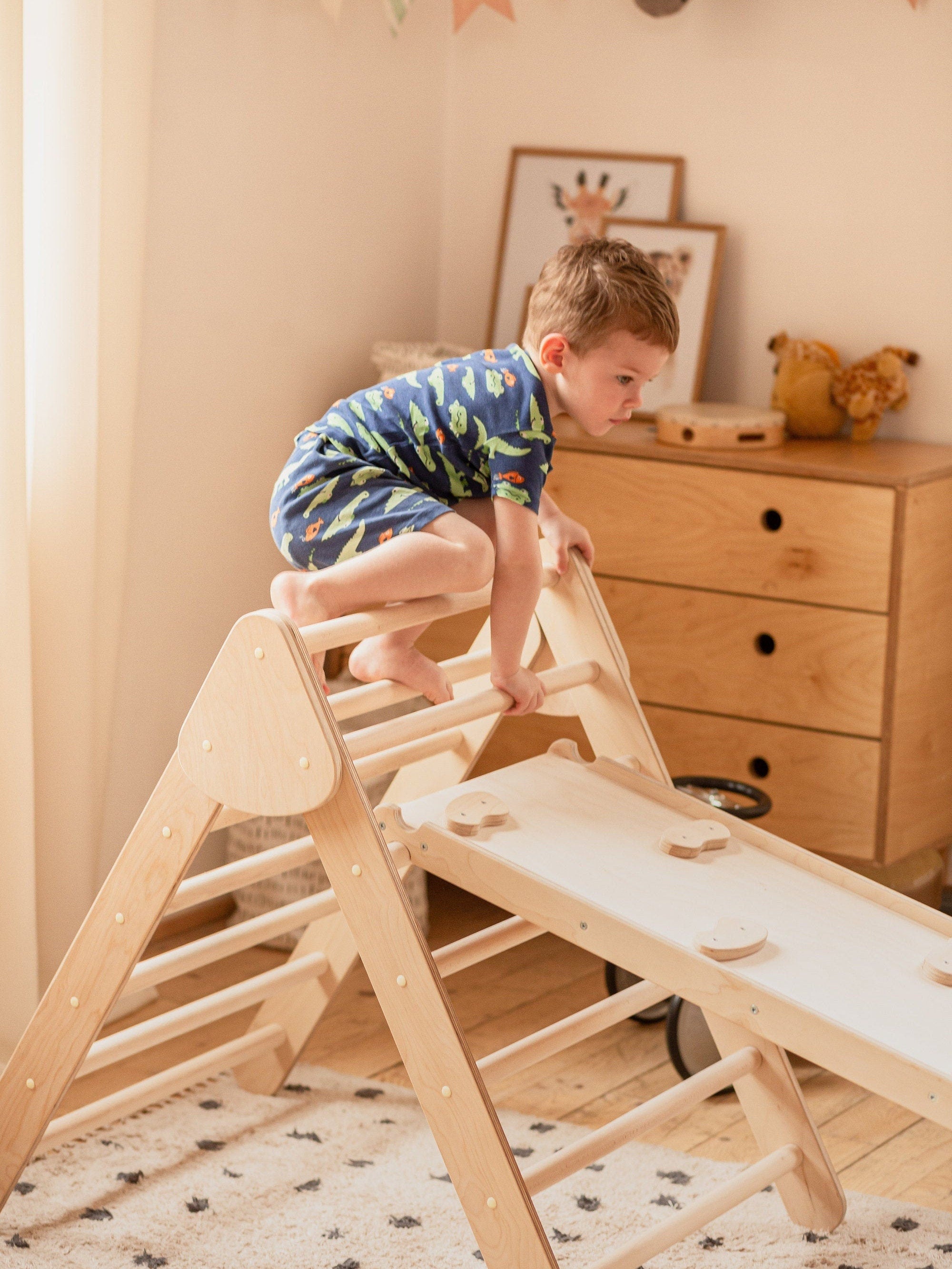 Climbing Triangle with Ramp