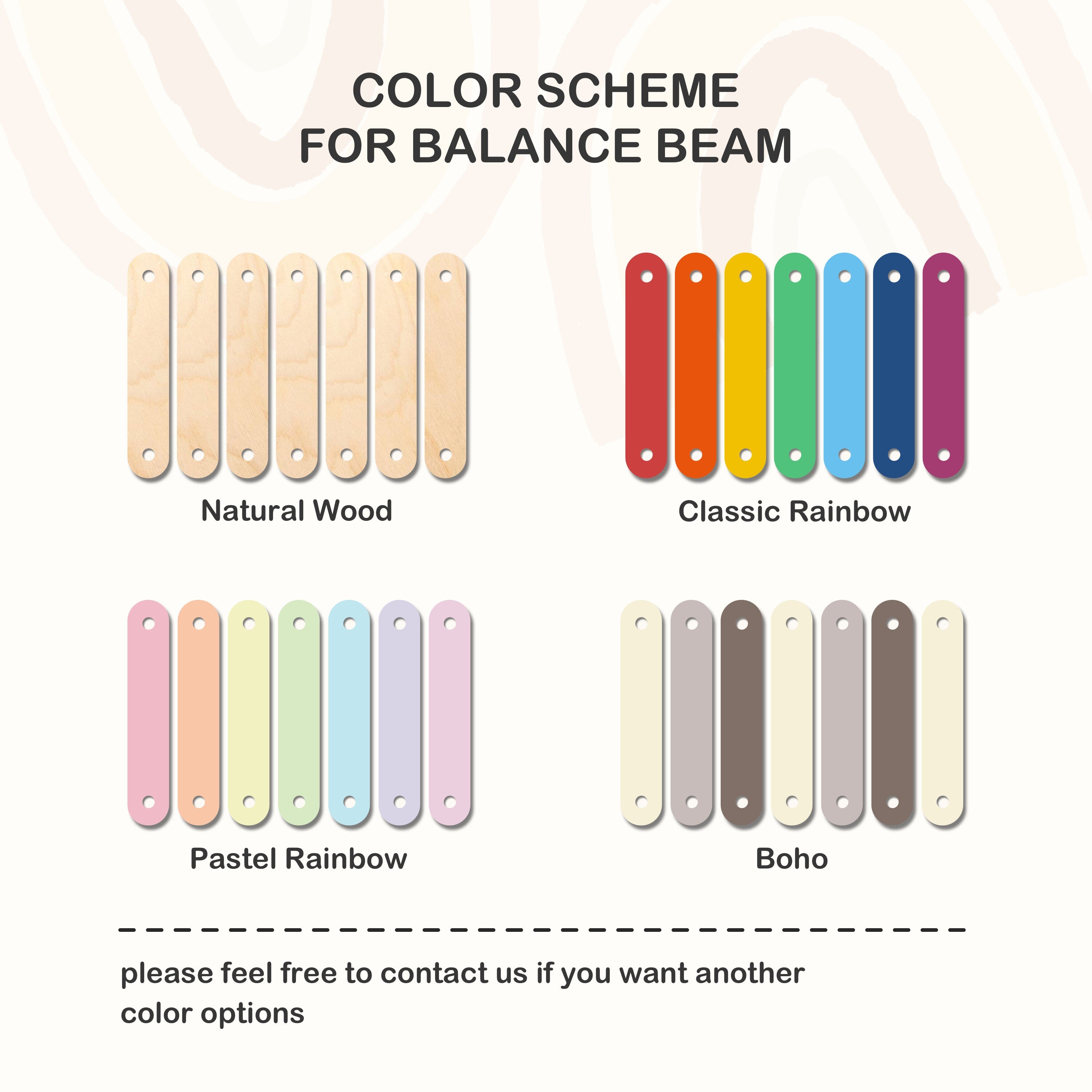 Balance Beam Set + Stepping Stone Kid