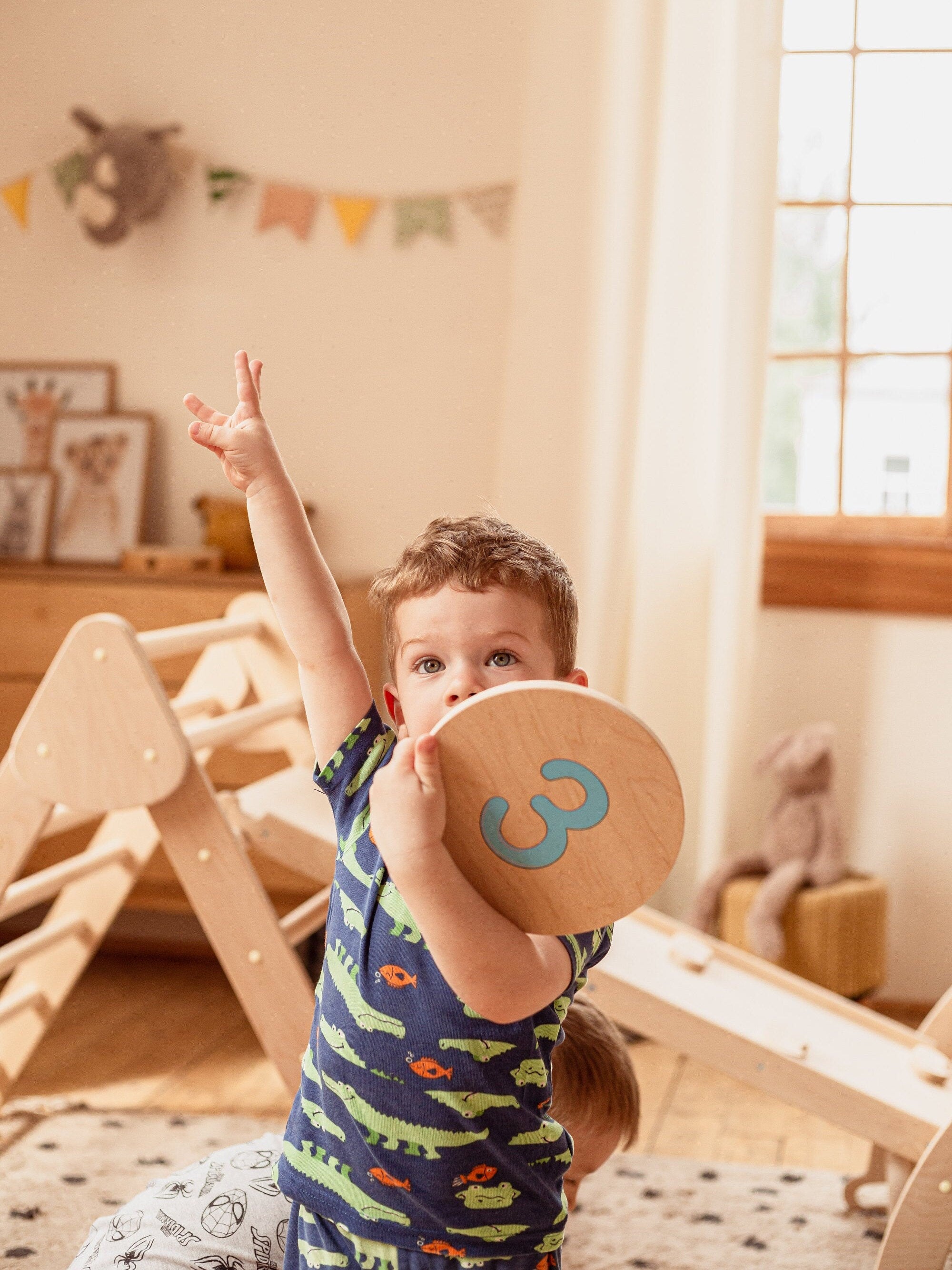 Balance Beam Set + Stepping Stone Kid