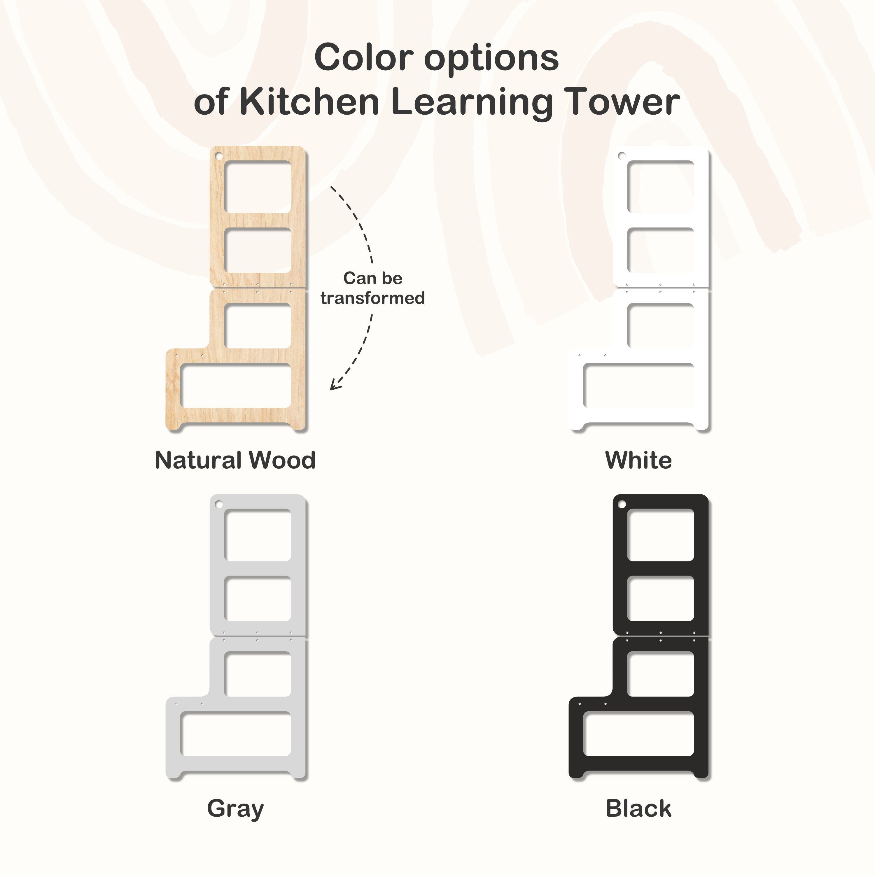 Kitchen Tower with Extra Chair and Pillow