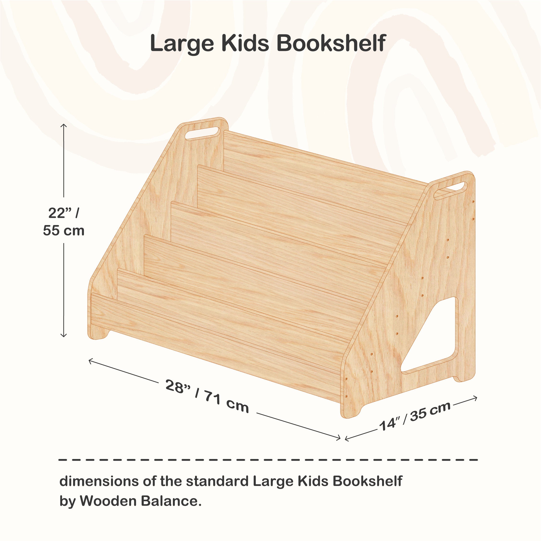 Montessori Bookshelf + Small Toy Shelf + Corner Toy Shelf